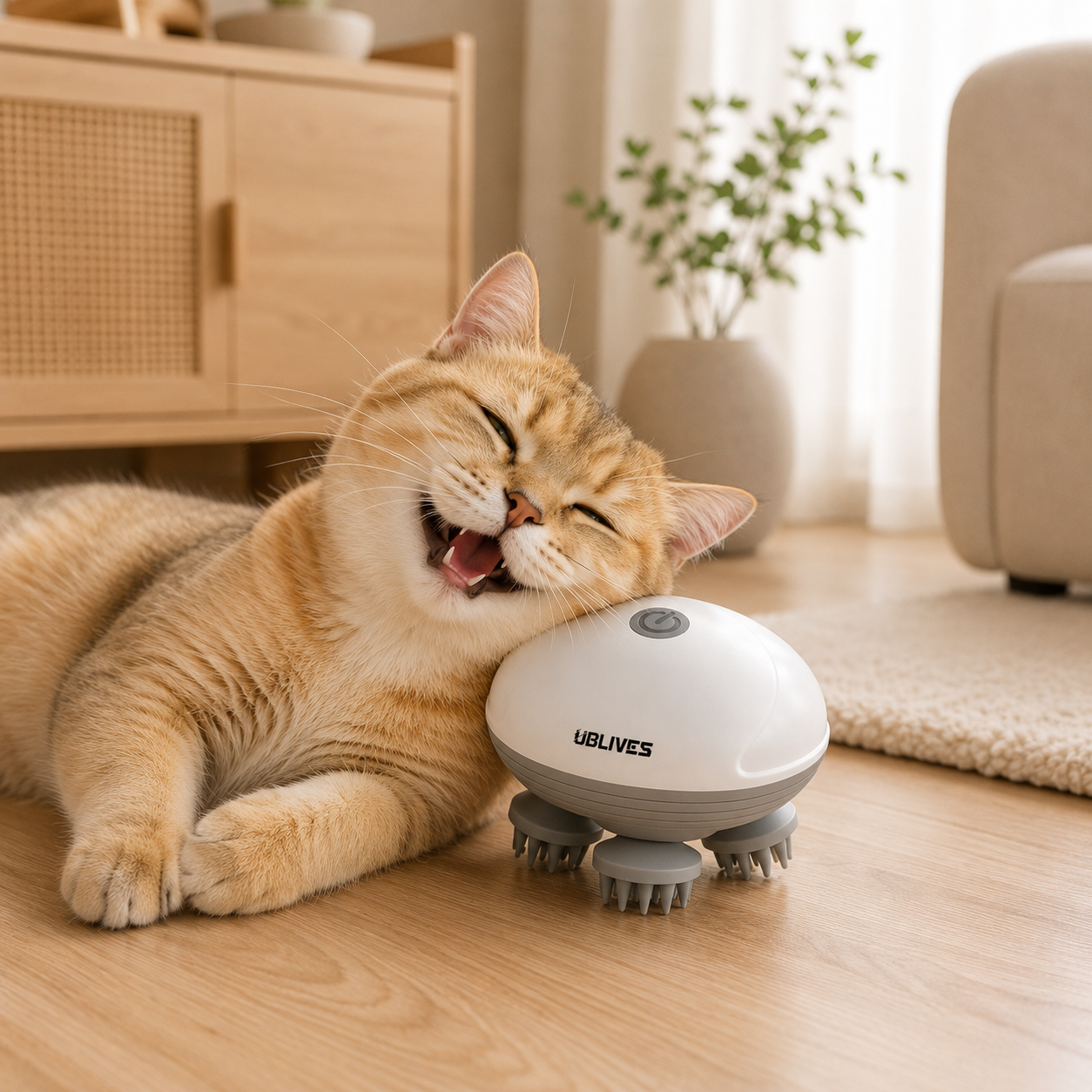 Premium Head Massager for Cats