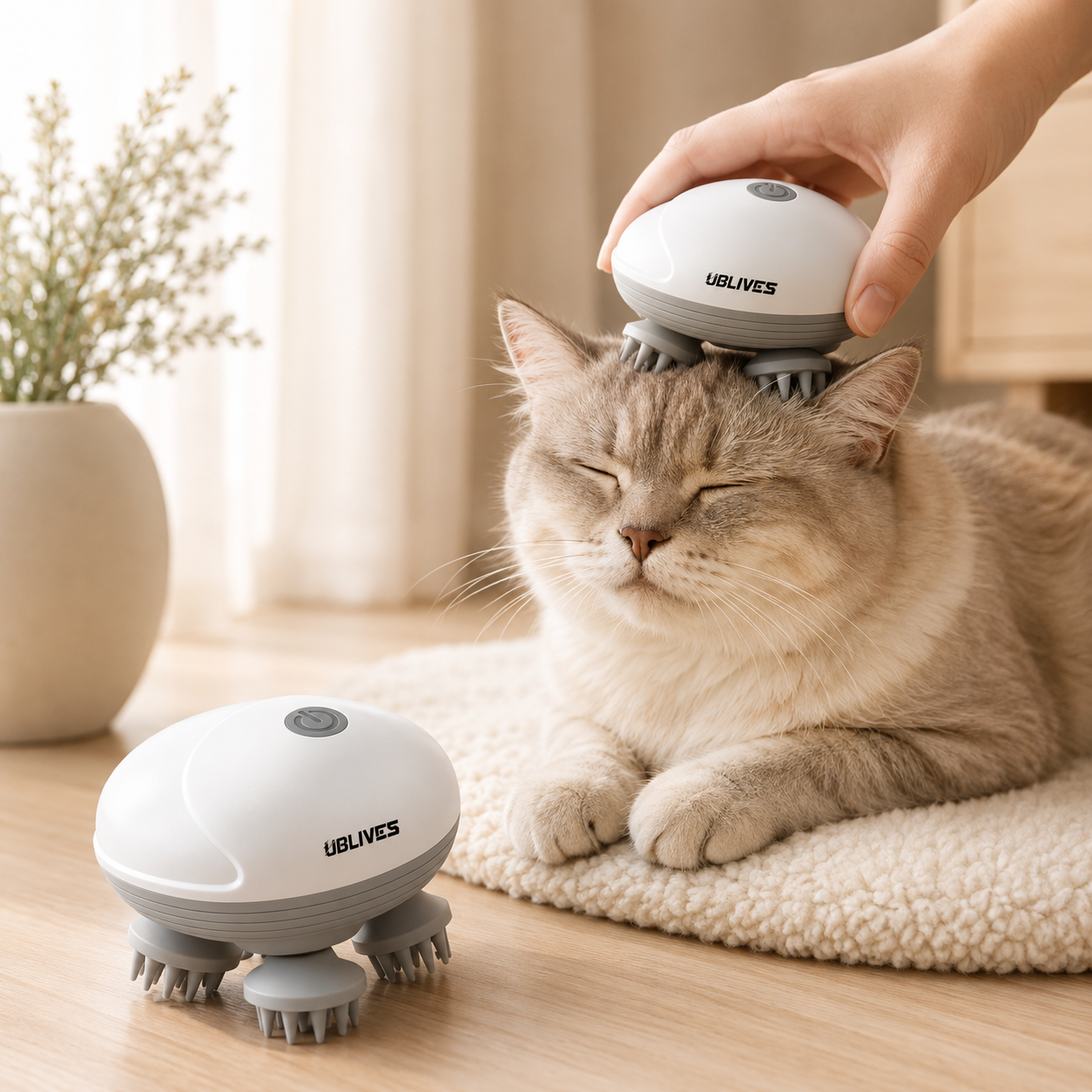 Premium Head Massager for Cats
