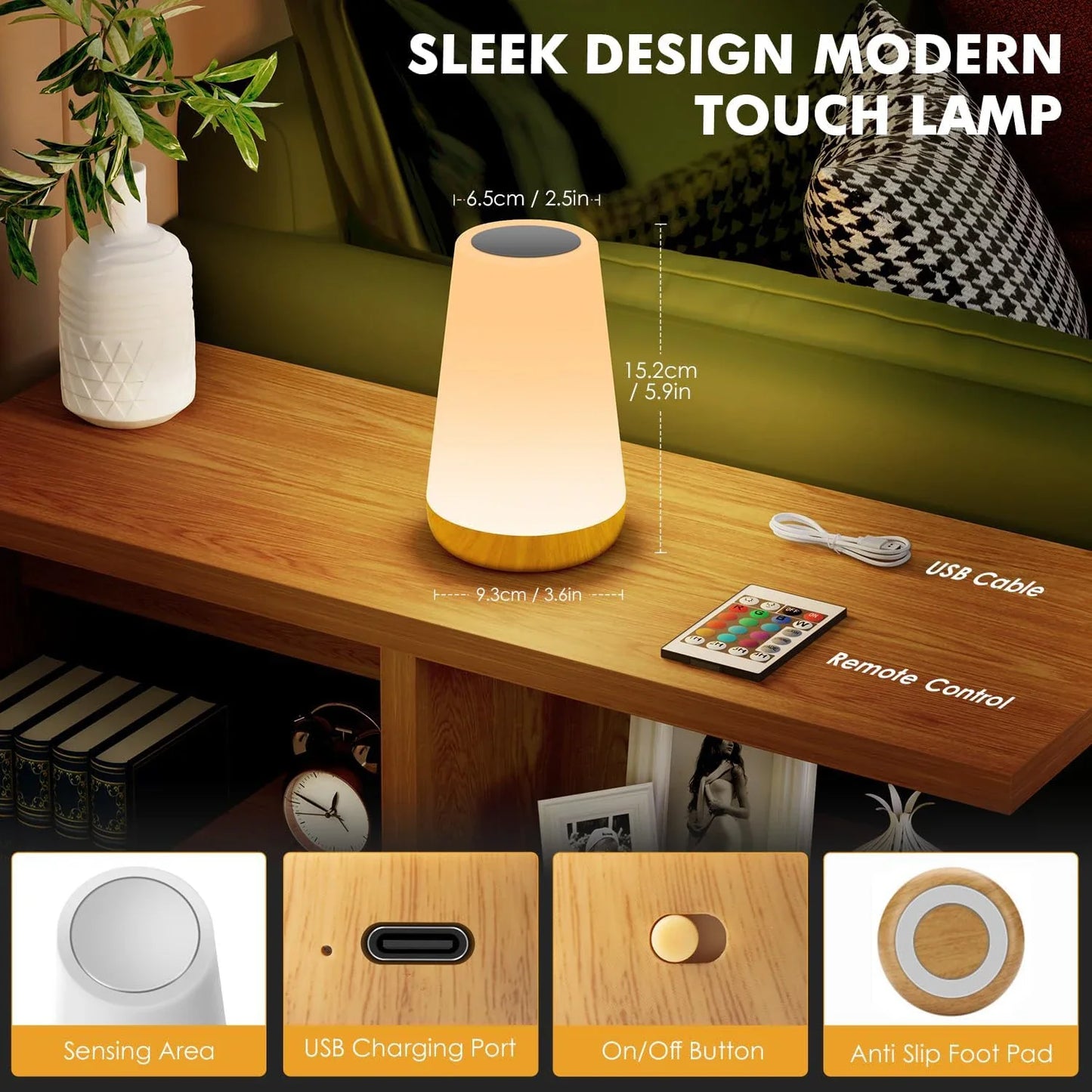 Premium Remote-Controlled LED Night Light